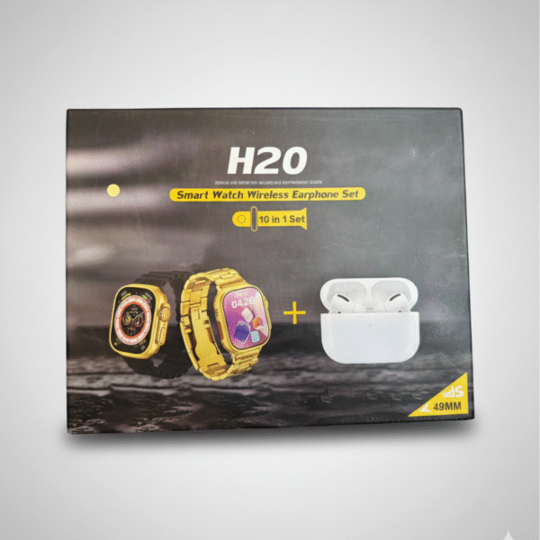 H20 Smart Watch (Bluetooth Calling + Fitness Tracker)