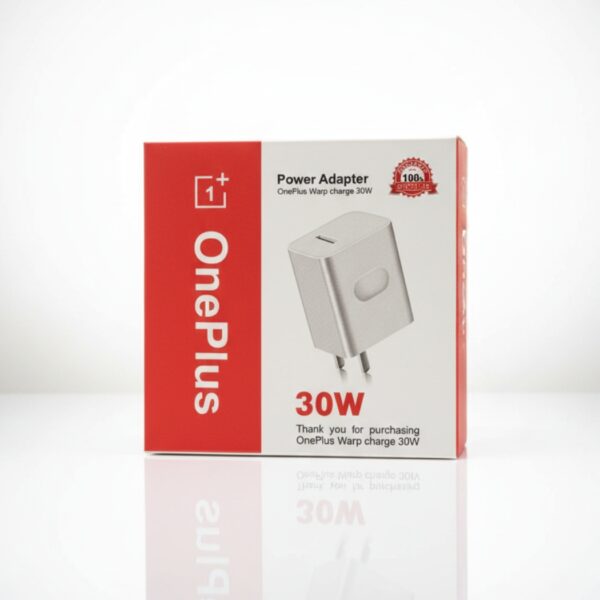 OnePlus 30W Fast Charger (Warp / Dash Charge Compatible)
