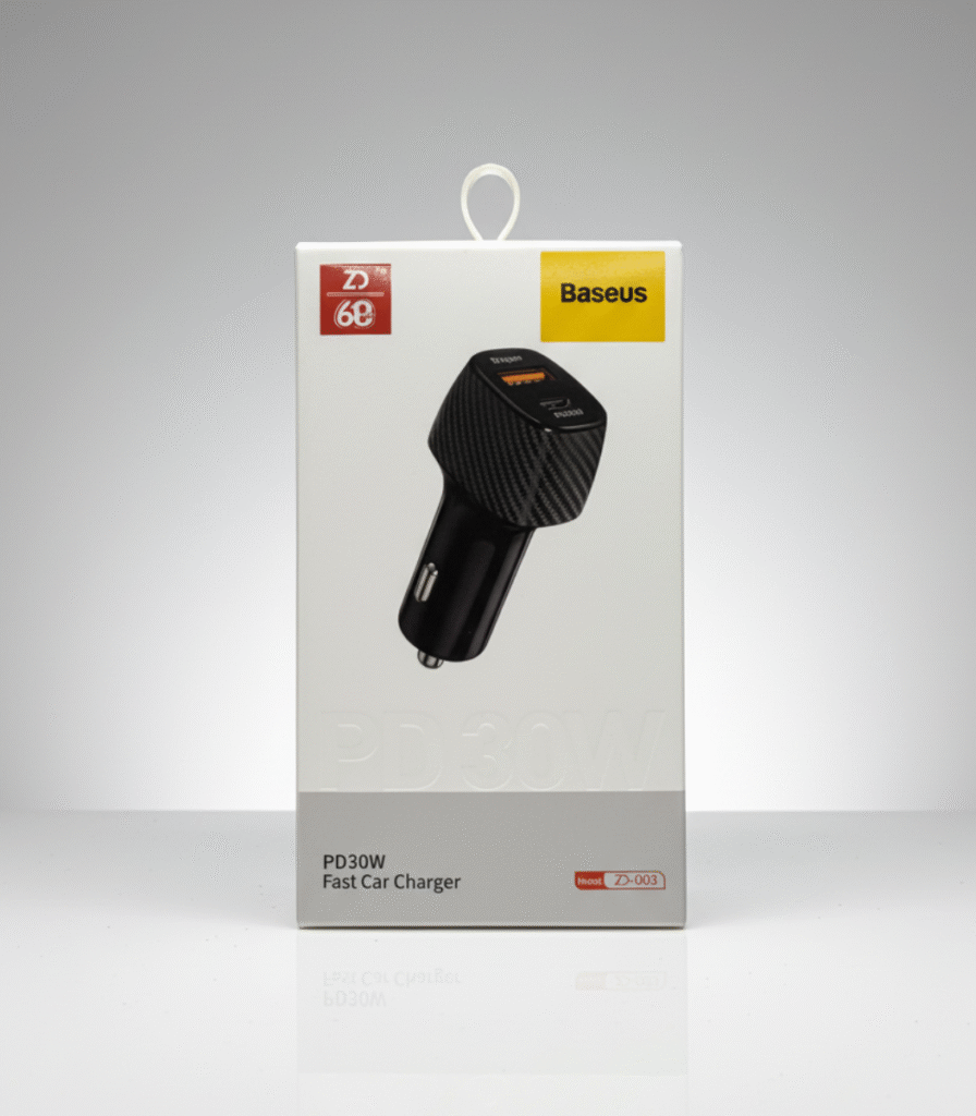 Baseus PD 30W Fast Car Charger