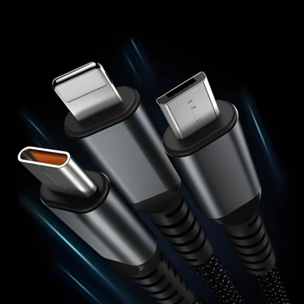 Universal 3-in-1 100W Fast Charging Cable