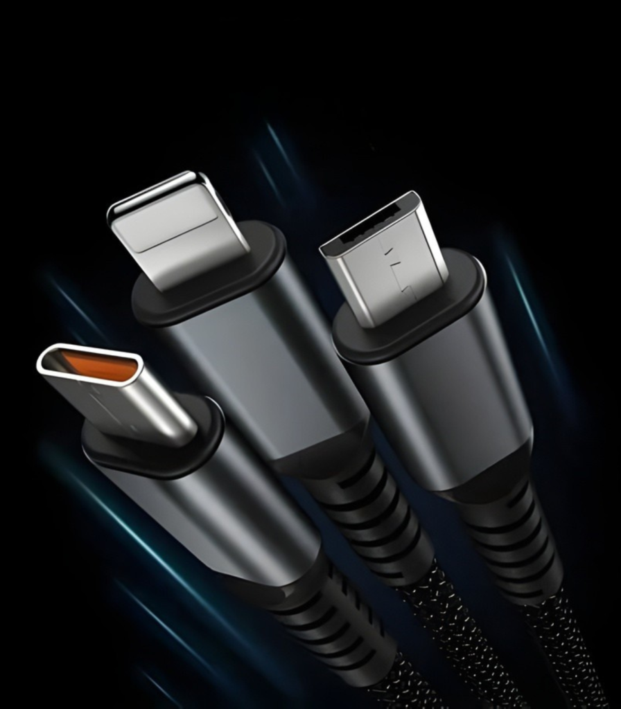 Universal 3-in-1 100W Fast Charging Cable