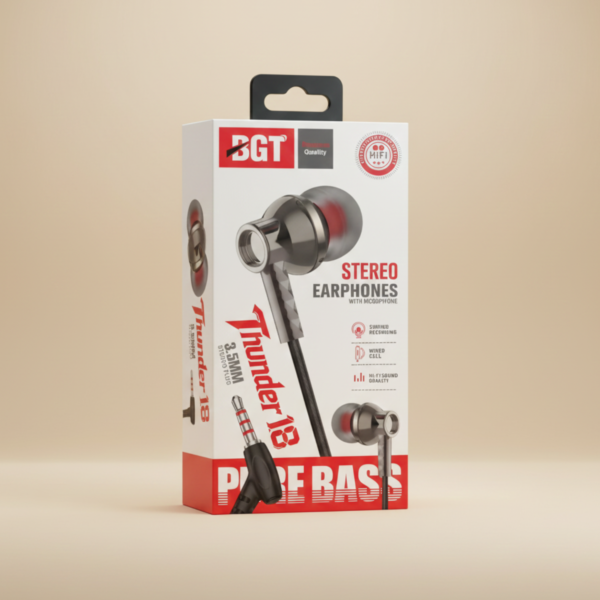 BGT Thunder 18 Pure Bass Handsfree