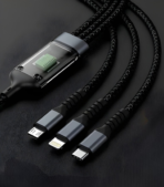 Universal 3-in-1 100W Fast Charging Cable
