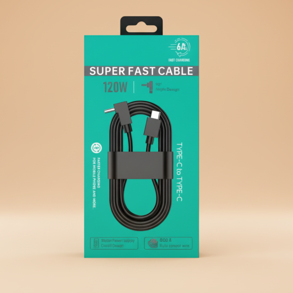 BGT 120W Super Fast Charging Cable