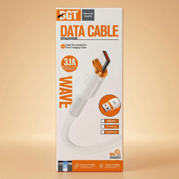 BGT Armour Series 65W Fast Charging Cable
