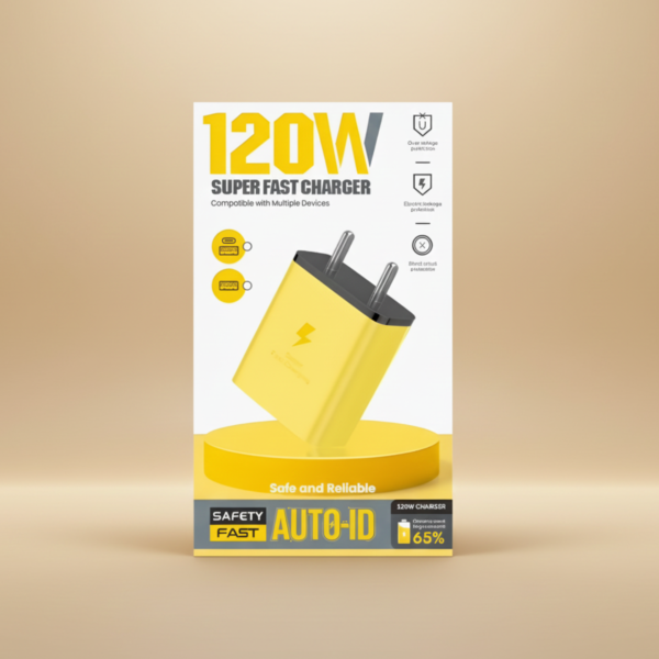 BGT 120W Super Fast Charger - Auto-ID Flash Adapter